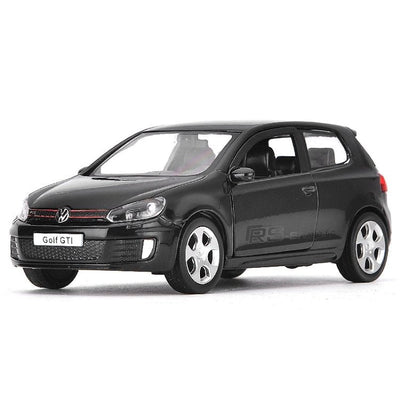 Miniature VW Golf 6 GTI 1:36 - vue de face - Becquet Voiture