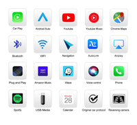 Module Android Auto Apple CarPlay Audi Q5 II 2017-2024 - vue de trois-quarts - Becquet Voiture