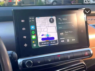 Module Apple CarPlay sans fil Android Auto Citroën C5 II SMEG - installé sur véhicule - Becquet Voiture