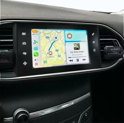 Module Apple CarPlay Sans Fil Android Auto Peugeot 3008 I - vue de trois-quarts - Becquet Voiture
