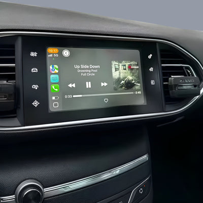 Module Apple CarPlay Sans Fil Android Auto Peugeot 508 I - vue de trois-quarts - Becquet Voiture