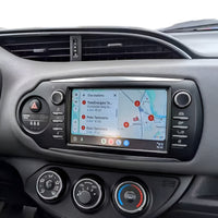 Module Apple CarPlay Sans Fil Android Auto Toyota Yaris III - vue de profil - Becquet Voiture