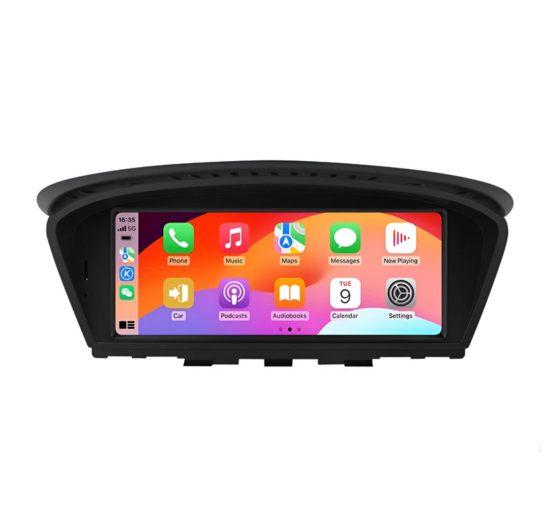 Module CarPlay Android Auto BMW Série 3 E90 E92 iDrive CCC CIC - détail du montage - Becquet Voiture