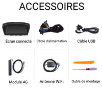 Module CarPlay Android Auto BMW Série 3 E90 E92 iDrive CCC CIC - vue de face 2 - Becquet Voiture