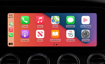 Module CarPlay Android Auto Mercedes Classe E W212 NTG - vue de trois-quarts - Becquet Voiture