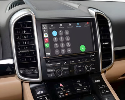 Module CarPlay Android Auto Porsche Cayman 987 PCM 3.0 - vue de profil - Becquet Voiture