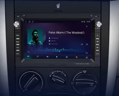 Module CarPlay Android Auto sans fil VW Transporter T5 - vue arrière - Becquet Voiture