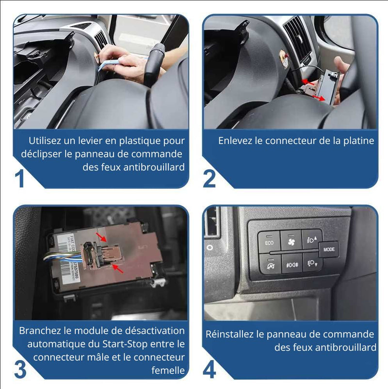 Module Désactivation Automatique Start/Stop Toyota Proace Max 2024-2026 - packshot studio - Becquet Voiture