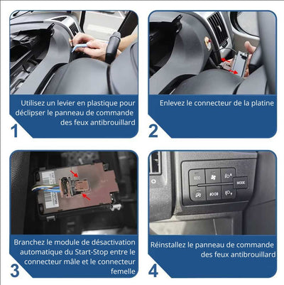 Module Désactivation Start/Stop Opel Movano 2024-2026 - packshot studio - Becquet Voiture