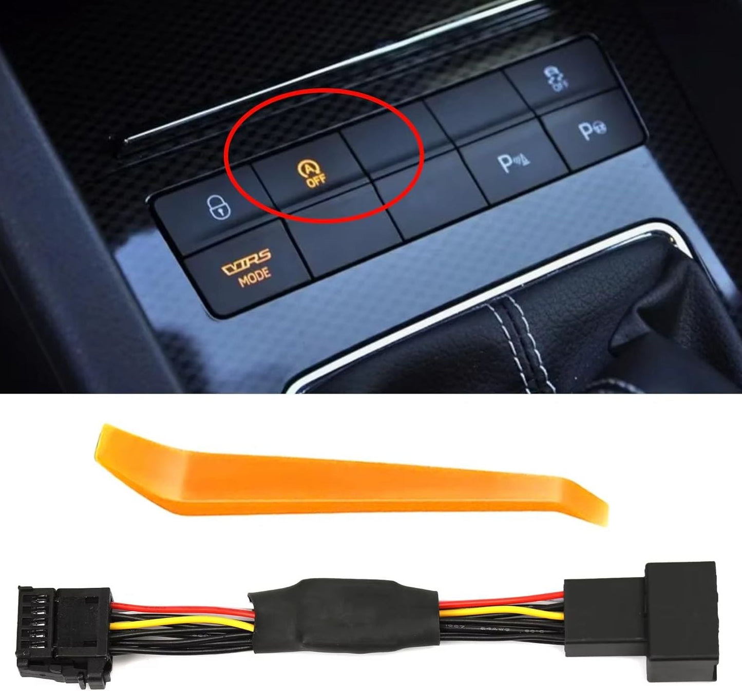 Module désactivation Start-Stop Skoda Superb III 2015-2023 - vue de face - Becquet Voiture