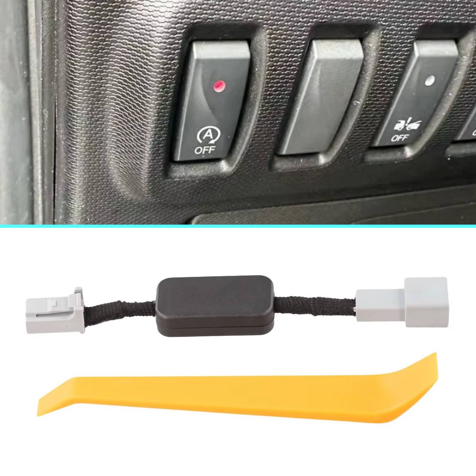 Module Désactivation Start/Stop Smart Fortwo 2014-2019 Automatique - vue de face - Becquet Voiture