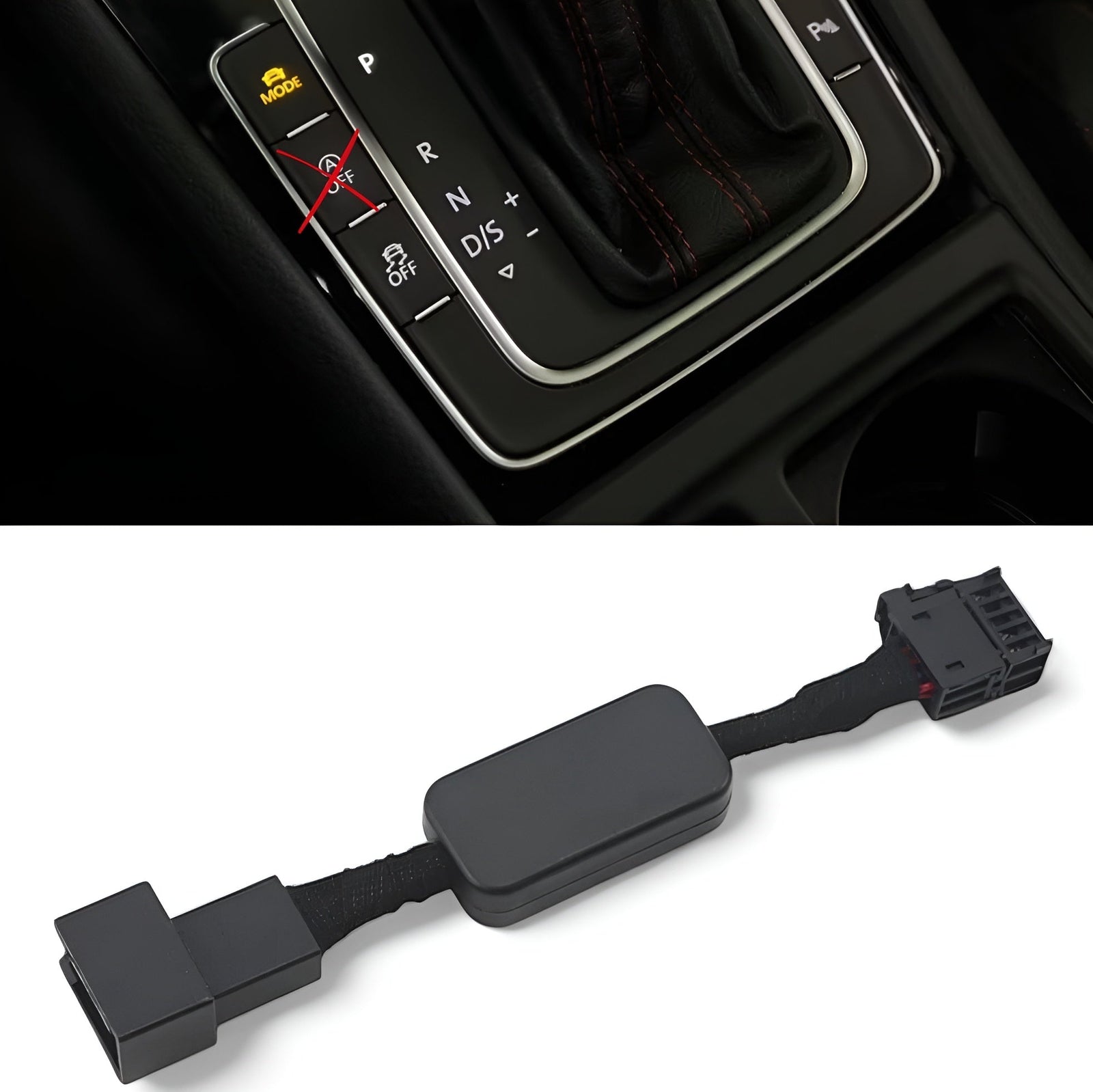 Module Désactivation Start/Stop Volkswagen Passat B8 2015-2022 - vue de face - Becquet Voiture