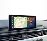 Module Interface CarPlay Android Auto Audi A4 B9 - vue de face - Becquet Voiture