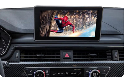 Module Interface CarPlay Android Auto Audi A4 B9 - vue de profil - Becquet Voiture