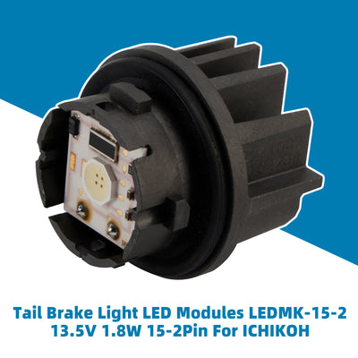 Module LED Feu Stop Arrière LEDMK-15-2 13,5V 2 Broches ICHIKOH - vue de profil - Becquet Voiture