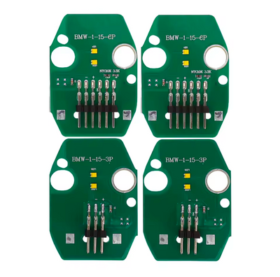 Modules LED DRL Angel Eyes jaune CSL BMW Série 1 F20 F21 2011-2019 - vue de profil - Becquet Voiture