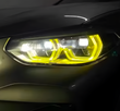 Modules LED DRL Angel Eyes jaune CSL BMW X3 G01 2017-2024