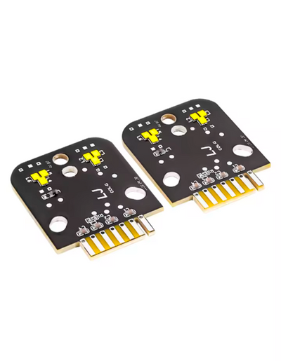 Modules LED DRL Angel Eyes jaune CSL BMW X4 G02 2018-2024 - vue arrière - Becquet Voiture