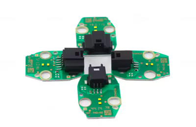 Modules LED DRL Jaunes Angel Eyes BMW Série 1 F20 - vue arrière - Becquet Voiture