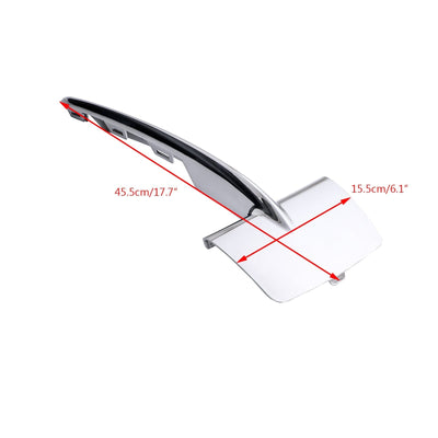 Moulure Garniture Calandre Inférieure Chrome BMW X5 F15 2014-2018 - vue de profil - Becquet Voiture