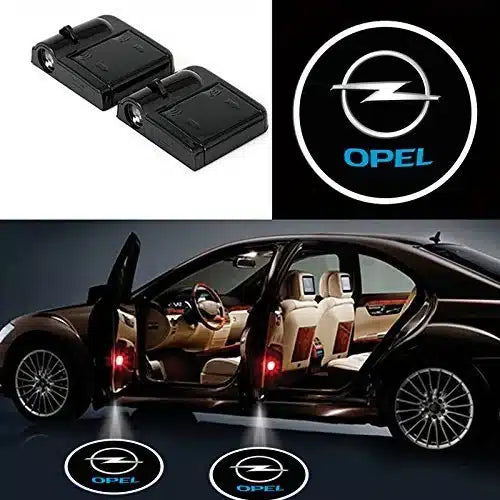 Projecteurs LED Porte Opel Insigna Lot de 2 Sans Fil