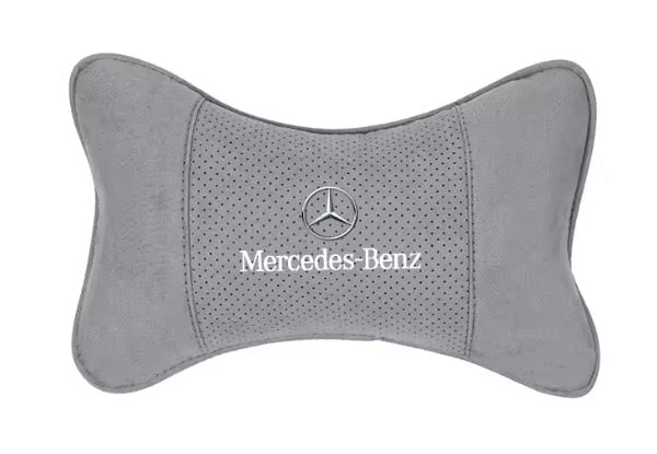 Oreiller De Cou Siège Mercedes 16x30cm - vue arrière - Becquet Voiture