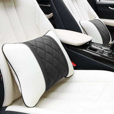 Oreiller Lombaire Cuir Nappa Mercedes Maybach Classe S - vue arrière - Becquet Voiture