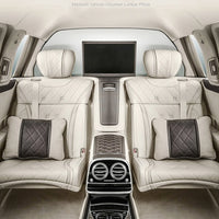 Oreiller Lombaire Cuir Nappa Mercedes Maybach Classe S - vue de face - Becquet Voiture