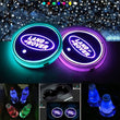Pack 2 Porte-gobelets LED Land Rover avec 7 Modes Couleurs