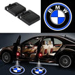 Pack 2 projecteurs porte BMW sans fil logo LED
