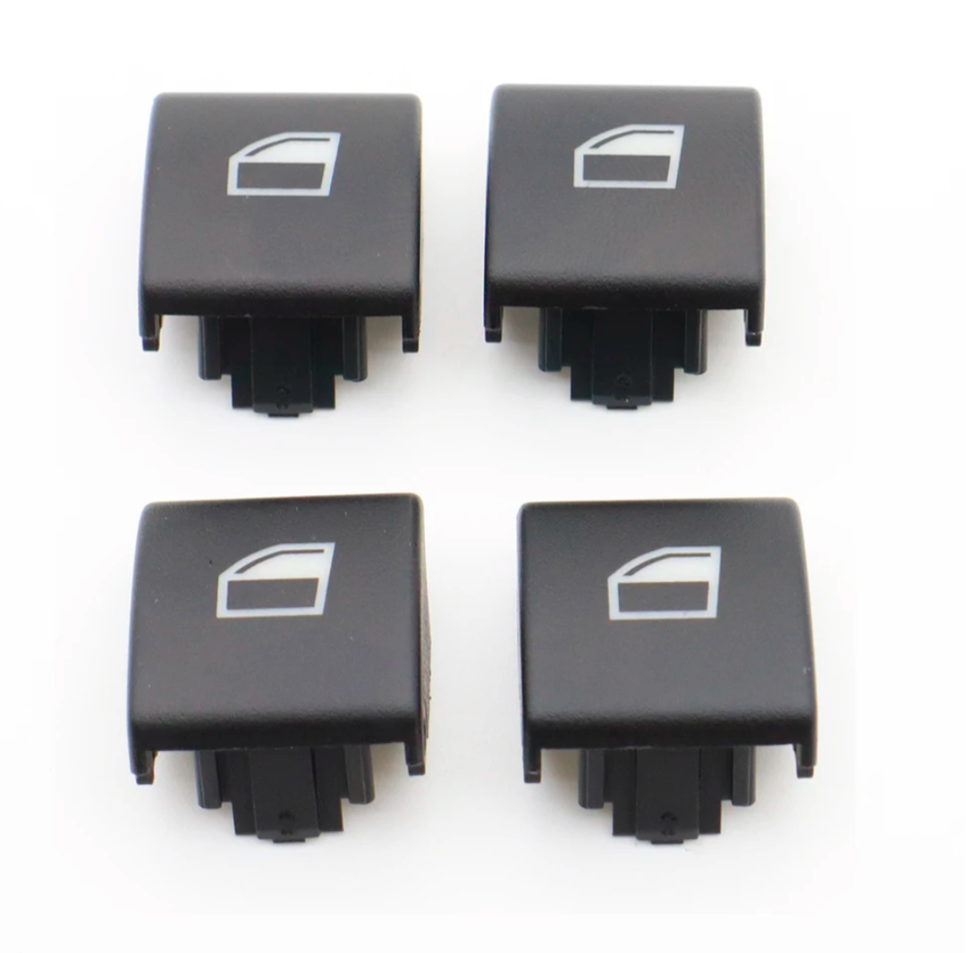 Pack 4 boutons lève-vitres BMW Série 3 E46 1997-2006 - vue de face - Becquet Voiture