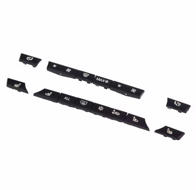 Pack boutons climatisation BMW Série 5 F10 2010-2017 - packshot studio - Becquet Voiture