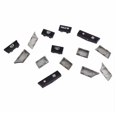 Pack boutons climatisation BMW Série 5 F10 2010-2017 - vue rapprochée - Becquet Voiture