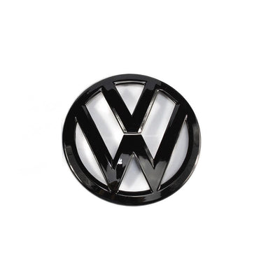 Pack emblèmes noirs VW Golf 7 - vue arrière 2 - Becquet Voiture