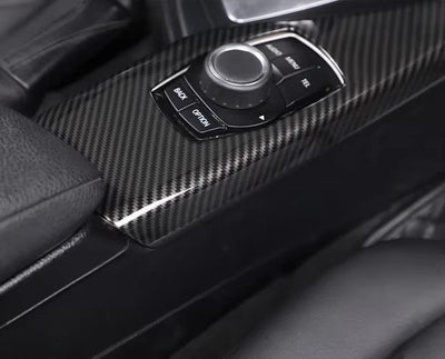 Pack inserts carbone BMW Série 1 F20 - vue de profil 3 - Becquet Voiture