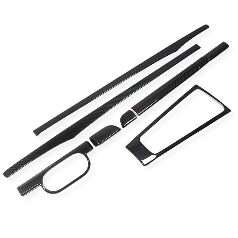 Pack Inserts Carbone Porsche 911 991.2 718 - vue de face - Becquet Voiture