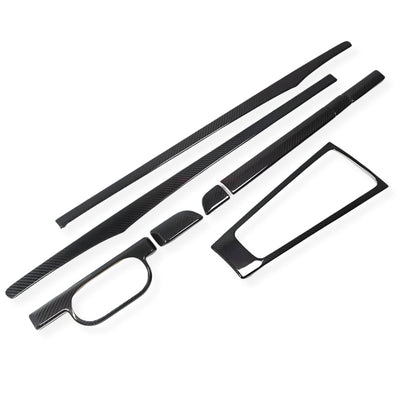 Pack Inserts Carbone Porsche 911 991.2 718 - vue de face - Becquet Voiture