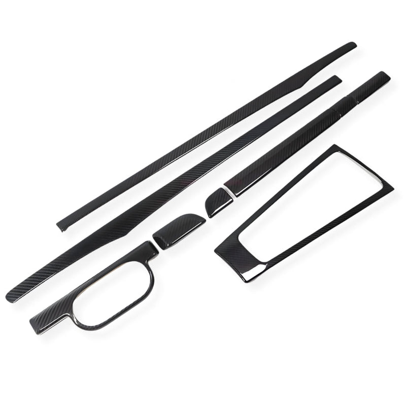 Pack Inserts Carbone Porsche 911 991.2 718 - vue de face - Becquet Voiture