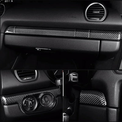 Pack Inserts Carbone Porsche 911 991.2 718 - vue de profil - Becquet Voiture