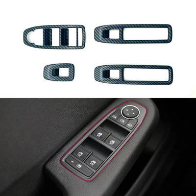 Pack Inserts Imitation Carbone Interieur Renault Clio 5 - détail du montage - Becquet Voiture