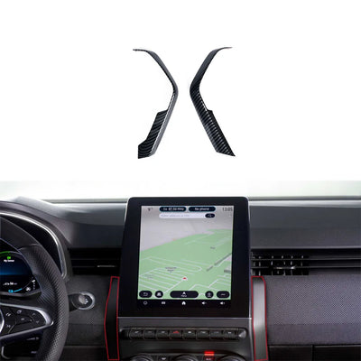Pack Inserts Imitation Carbone Interieur Renault Clio 5 - en situation - Becquet Voiture