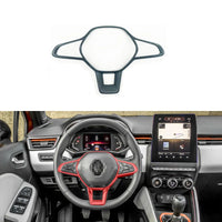 Pack Inserts Imitation Carbone Interieur Renault Clio 5 - packshot studio - Becquet Voiture