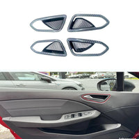 Pack Inserts Imitation Carbone Interieur Renault Clio 5 - vue de dessus - Becquet Voiture
