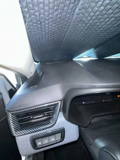 Pack Inserts Imitation Carbone Interieur Renault Clio 5 - vue de face 2 - Becquet Voiture