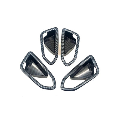 Pack Inserts Imitation Carbone Interieur Renault Clio 5 - vue de trois-quarts - Becquet Voiture