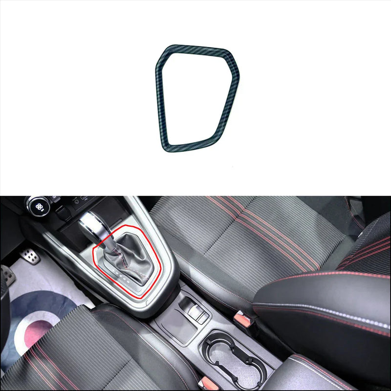 Pack Inserts Imitation Carbone Interieur Renault Clio 5 - vue rapprochée - Becquet Voiture