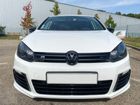 Pack logos noirs VW Golf 6 - vue de profil - Becquet Voiture