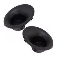 Pair of Anti-Fog Covers Dodge Challenger 2015-2022 - fitted on vehicle - Becquet Voiture