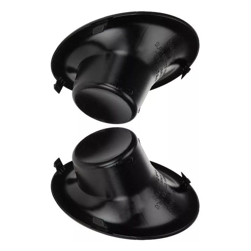 Pair of Anti-Fog Covers Dodge Challenger 2015-2022 - front view 2 - Becquet Voiture