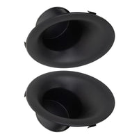 Pair of Anti-Fog Covers Dodge Challenger 2015-2022 - front view - Becquet Voiture
